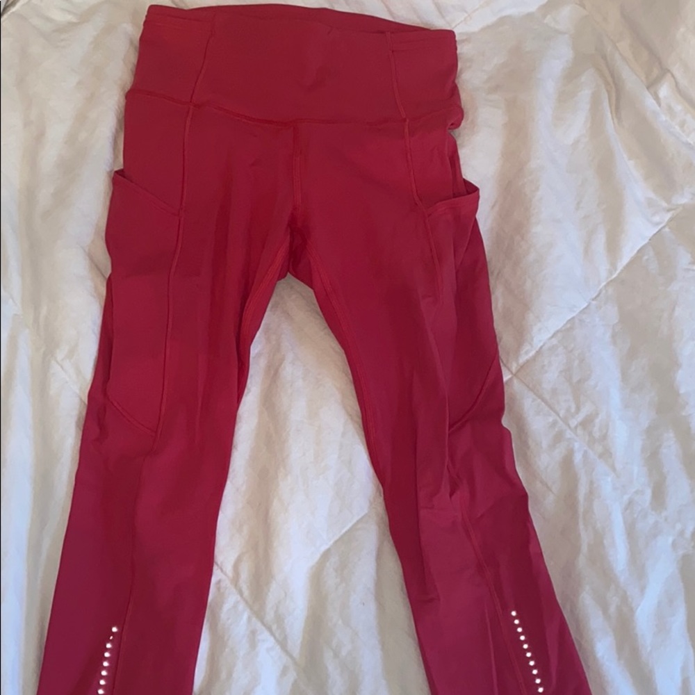 Lululemon Fast and Free Crop Leggings